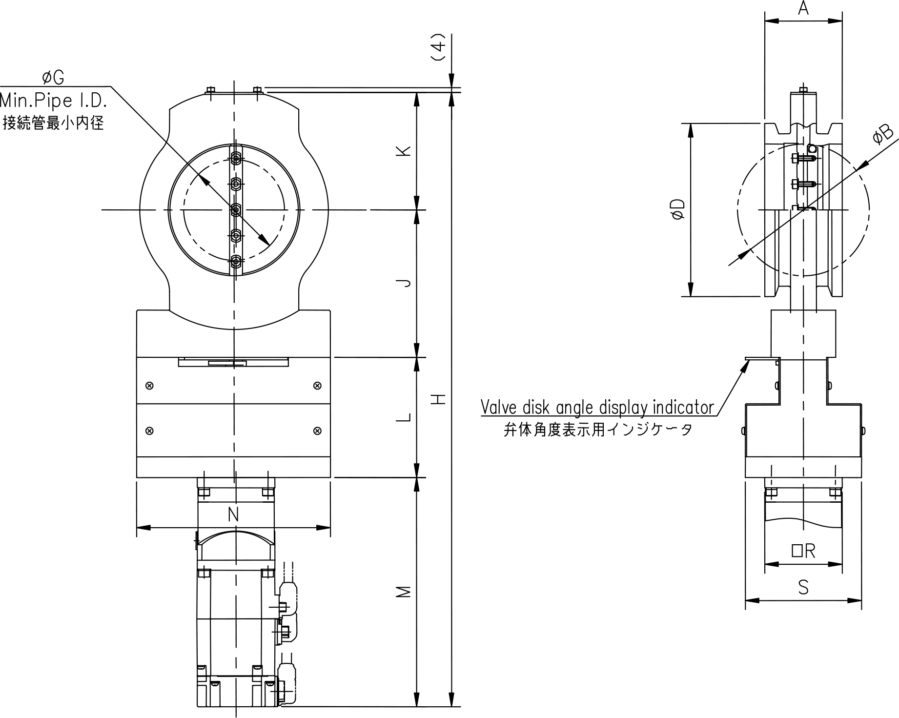 Dimensions of MBV-NW ADⅡ-M4Br