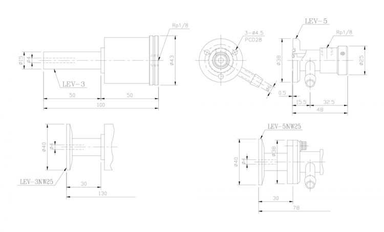 PNEUMATIC LEAK VALVE LEV-TYPE