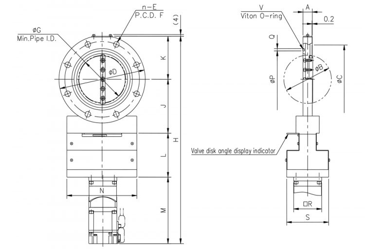 Dimensions of MBV-JIS ADⅡ-M4