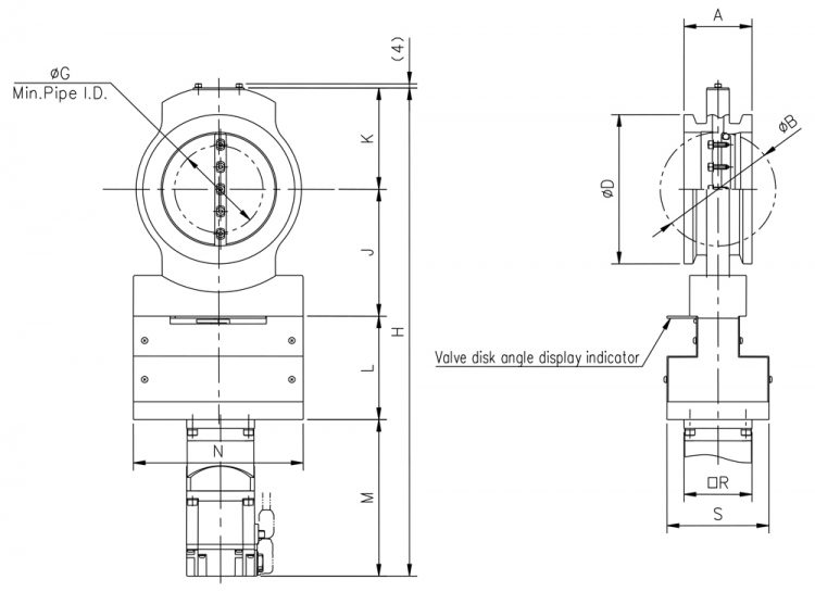 Dimensions of MBV-NW ADⅡ-M4